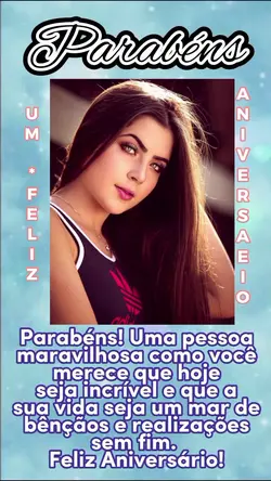 Parabéns prima