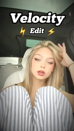 Velocity edit⚡️