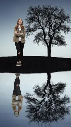 Water reflection