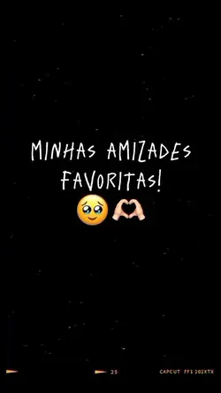 amizades favorita...