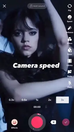 Camera speed