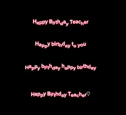 Happy birthday pr 