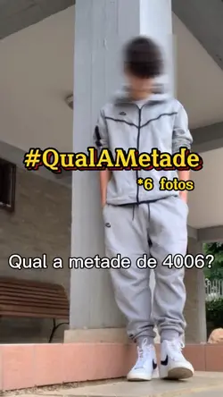 Qual a metade?🤔