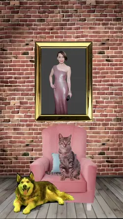 sua foto no quadro 