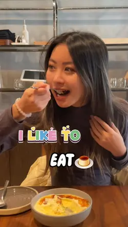 I like to eat