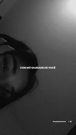 saudades de vc
