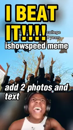 ishowspeed I beat it
