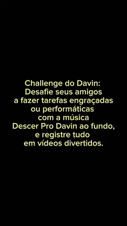 Challenge do Davin