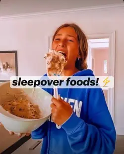 Sleepover Foods!!✋🌺