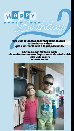 FELIZ ANIVERSÁRIO 