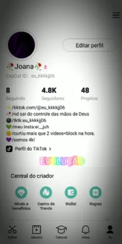 evolução da conta<3
