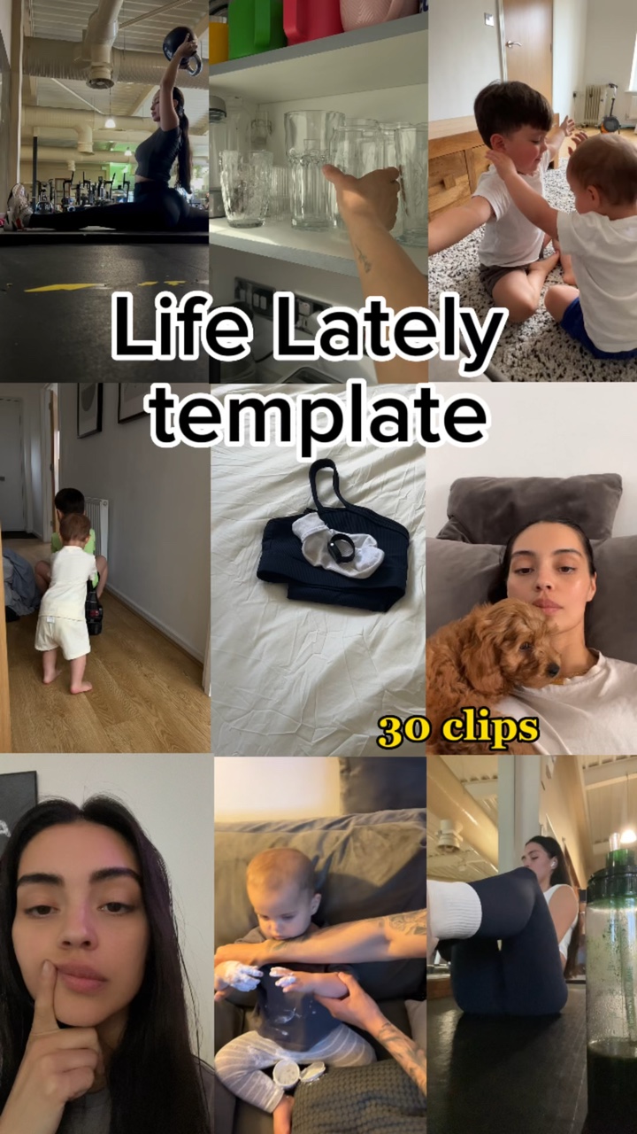 capcut template cover