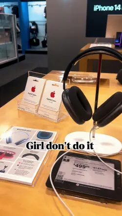 Girl don’t do it 🎧😭