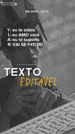 DE MIM, PARA: