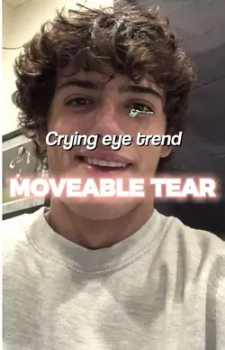 Crying eye trend 💧