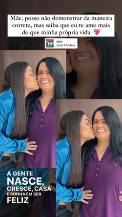 De filha para mãe 💖