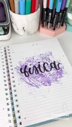 capa de caderno