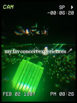 show ur fav concerts