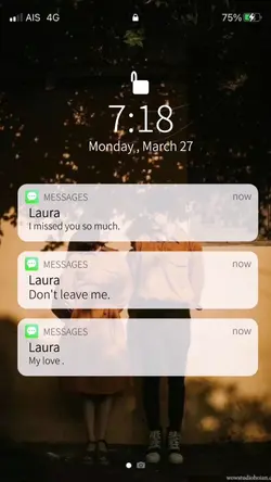 iPhone lock screen