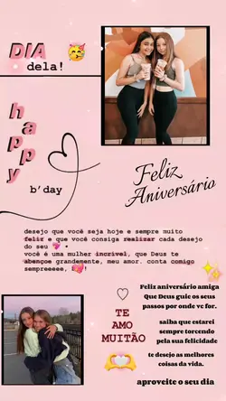 parabéns amiga