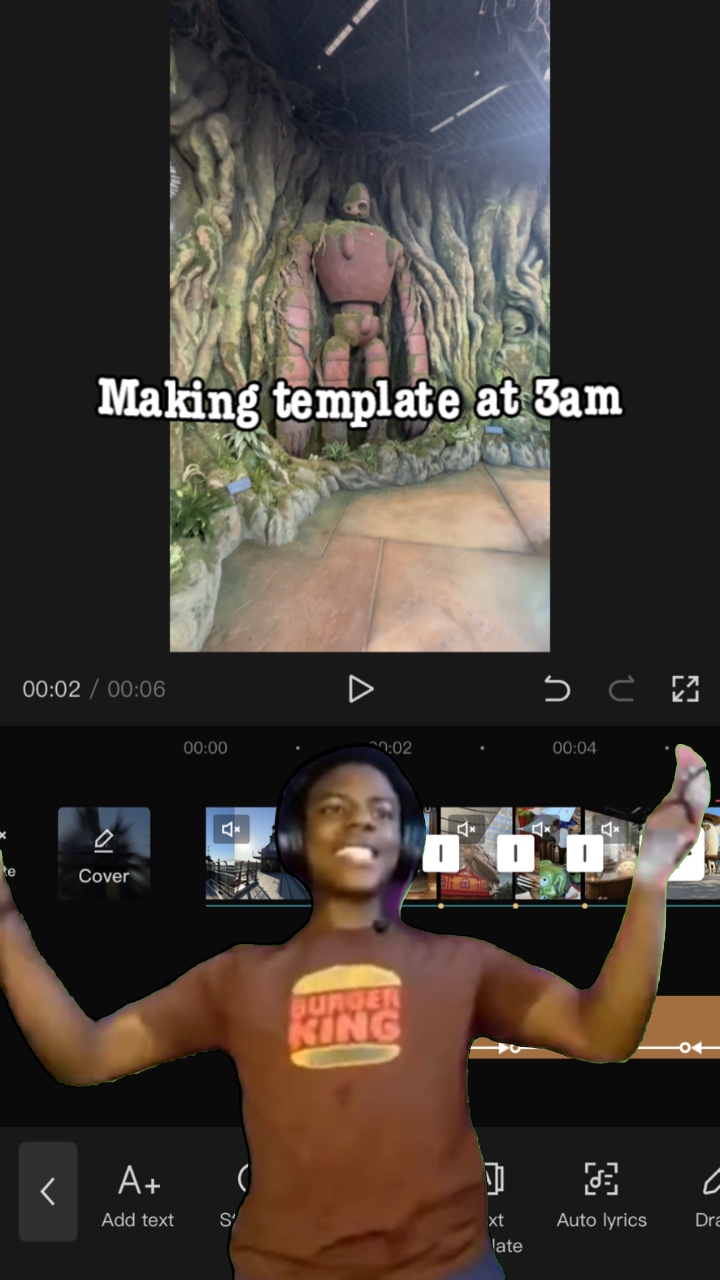 capcut template cover