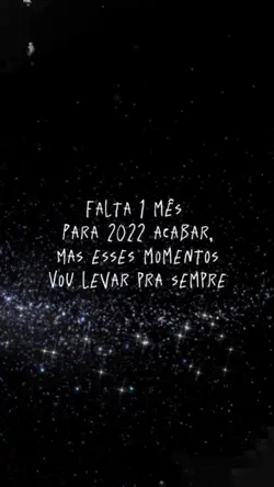 falta poucos dias 