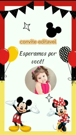 convite de aniversár
