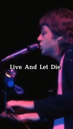 
Live And Let Die 

