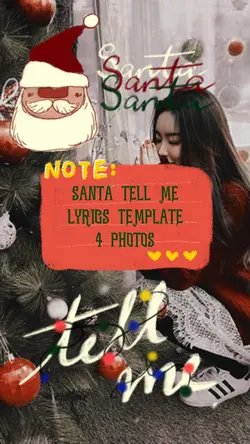 SANTA TELL ME
