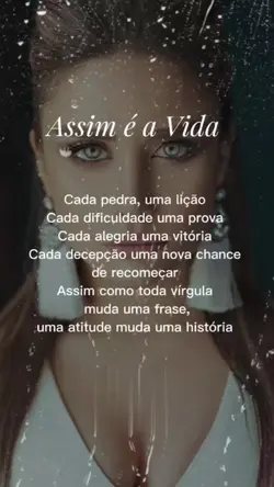 Reflexão de vida