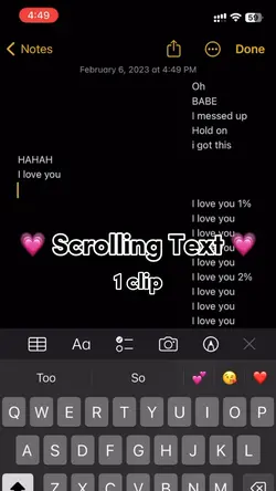 Scrolling Text