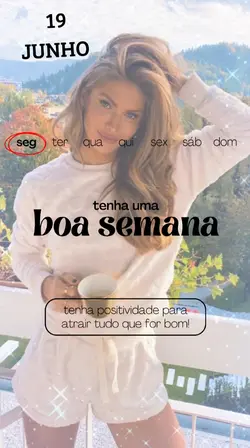 SEG, 19 DE JUNHO...