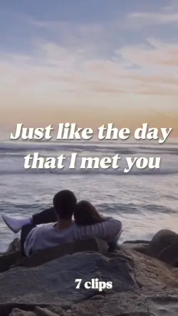 the day that I met u
