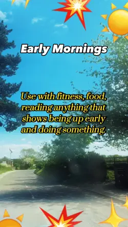 Early morning ☀️