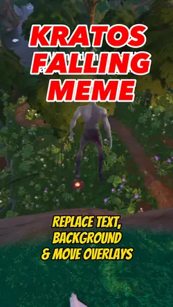 KRATOS FALLING MEME