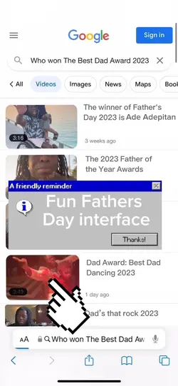 Best Dad Award 2023