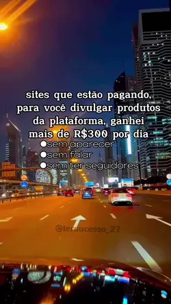 ganhei dinheiro
