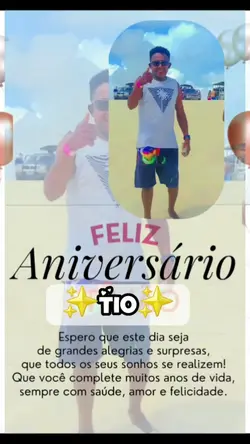 PARABÉNS TIO 