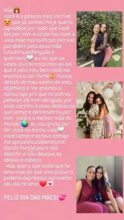 FELIZ DIA DAS MÃES!