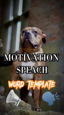 Motivation Speach
