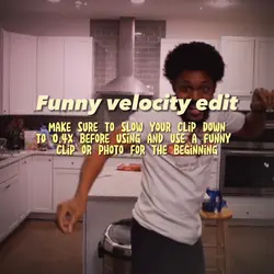 Funny velocity temp