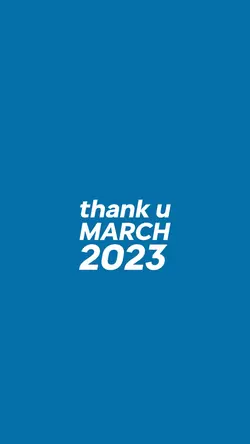 Thank u March
