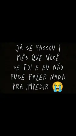 JÁ SE PASSOU 1 MÊS