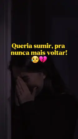 queria sumir 
