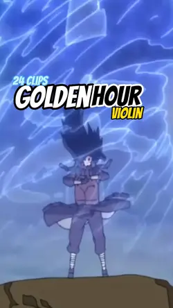 Golden hour violin