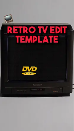 Retro TV Template📺