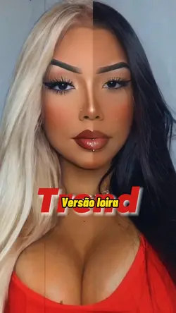 Versão loira 