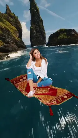 voando com o tapete