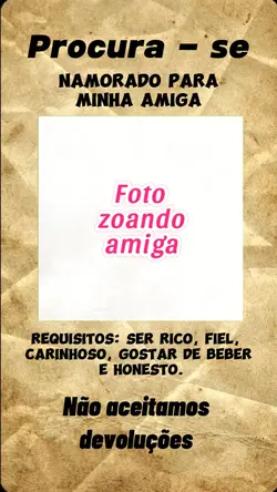 Procura-se namorado