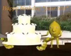 Happy b day! 